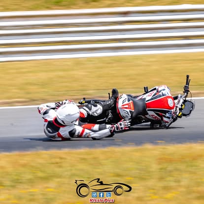 AJ powering out of a corner